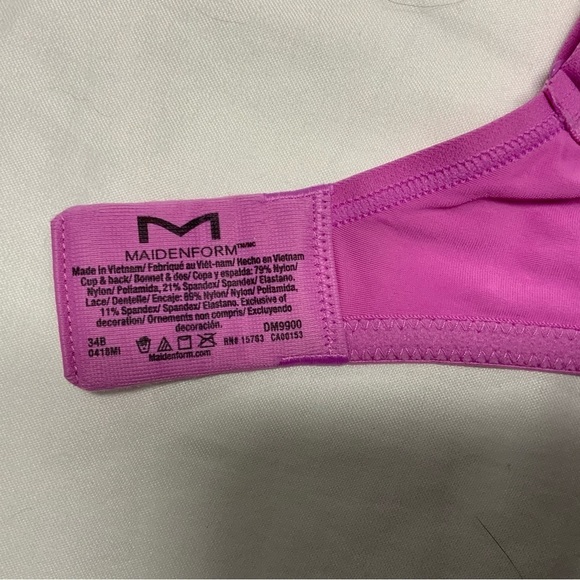 Maidenform Demi Coverage Bra Push-Up & In - Picture 7 of 7